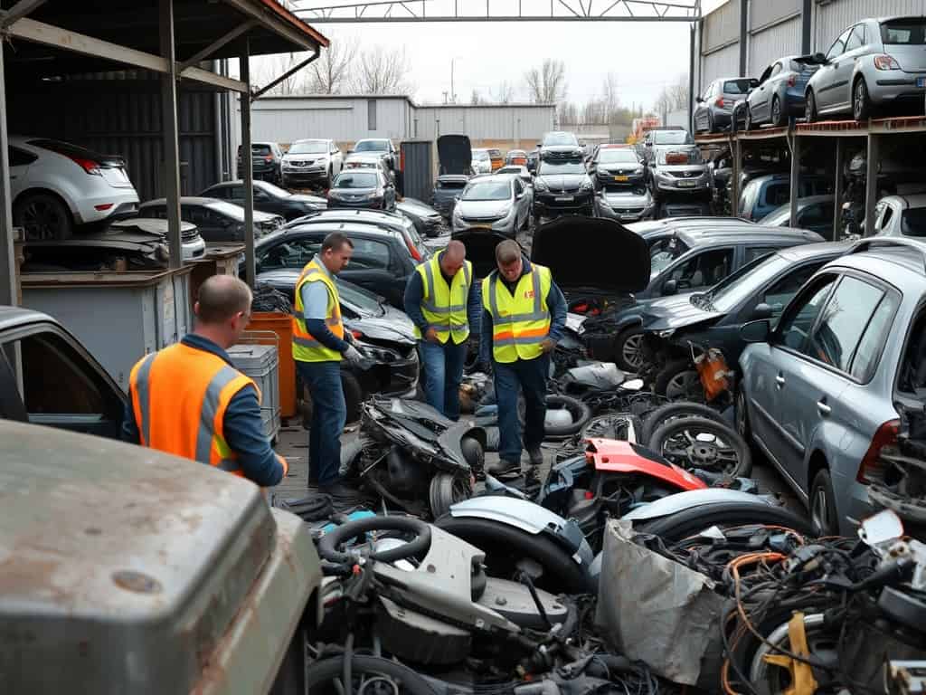 Privat verschrotten oder an Schrotthändler verkaufen? – Die Autoverwertung Oberhausen spart Zeit