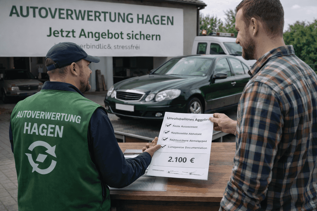 Jetzt Angebot sichern – Ihr direkter Einstieg in die Autoverwertung Oberhausen